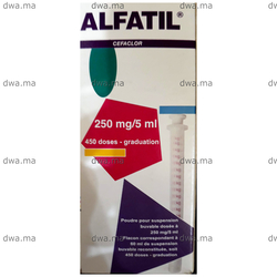 medicament ALFATIL125 MG / 5 MLFlacon de 60 ml maroc