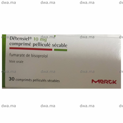 medicament DETENSIEL10 MGBoîte de 30 maroc