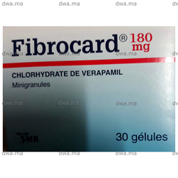 medicament FIBROCARD LP180 MGBoîte de 30 maroc