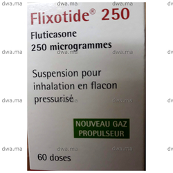 medicament FLIXOTIDE250mcgBoîte de 60 maroc