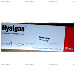 medicament HYALGAN20 MG / 2 MLBoîte de 1 ser de 2ml maroc