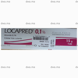 medicament LOCAPRED0,001Boîte de 1 Tube de 15 g maroc