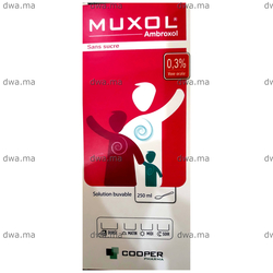 medicament MUXOLFlacon de 250 ml maroc