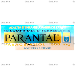 medicament PARANTAL500 MGBoîte de 10 maroc