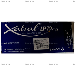 medicament XATRAL10mgBoîte de 10 maroc