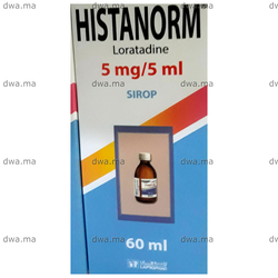 medicament HISTANORM5mg/5mlFlacon de 60 ml maroc