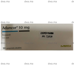 medicament ADANCOR10 MGBoite de 30 maroc
