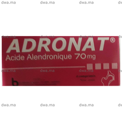 medicament ADRONAT70 MGBoite de 4 maroc