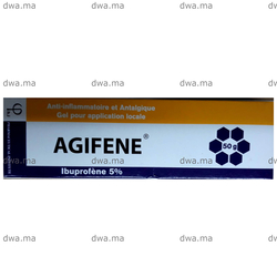 medicament AGIFENE5 %Tube de 50 g maroc