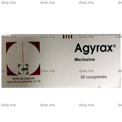 medicament AGYRAX25 MGBoîte de 30 maroc