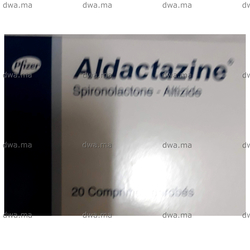 medicament ALDACTAZINE25 / 15 MGBoîte de 20 maroc