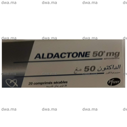 medicament ALDACTONE50 MGBoîte de 20 maroc