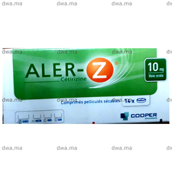 medicament ALER-Z10 MGBoîte de 14 maroc