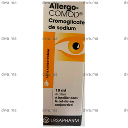 medicament ALLERGO-COMOD20 MG / MLFlacon de 10 ml maroc