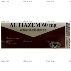 medicament ALTIAZEM60 MGBoîte de 50 maroc
