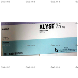 medicament ALYSE25 MGBoite de 56 maroc