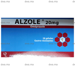 medicament ALZOLE20 MGBoîte de 28 maroc