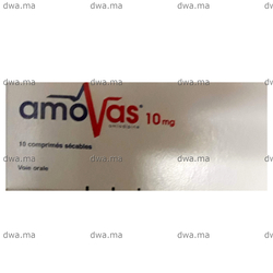 medicament AMOVAS10 MGBoîte de 10 maroc