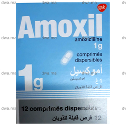 medicament AMOXIL1 GBoîte de 12 maroc