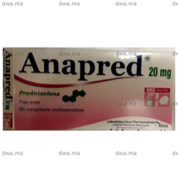 medicament ANAPRED20 MGBoite de 20 maroc