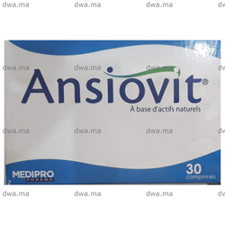 medicament ANSIOVITBoite de 30 maroc