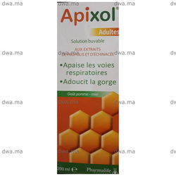 medicament APIXOLFlacon de 200 ml maroc