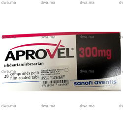 medicament APROVEL300 MGBoîte de 14 maroc