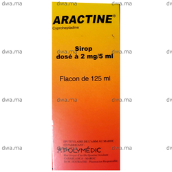 medicament ARACTINE0,04%Flacon de 125 ml maroc