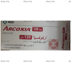 medicament ARCOXIA120 MGBoîte de 7 maroc