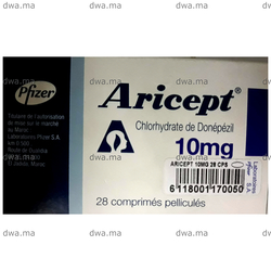 medicament ARICEPT10 MGBoîte de 28 maroc