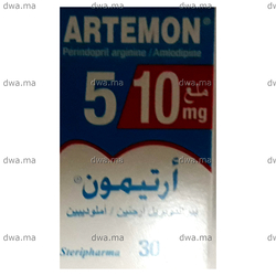 medicament ARTEMON10 MG / 5 MGBoite de 30 maroc