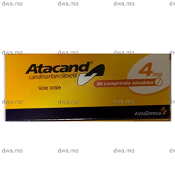 medicament ATACAND4 MGBoîte de 30 maroc