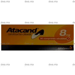 medicament ATACAND8 MGBoîte de 30 maroc