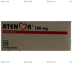 medicament ATENOR100 MGBoîte de 28 maroc