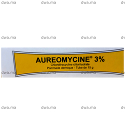 medicament AUREOMYCINE3%Tube de 15 g maroc