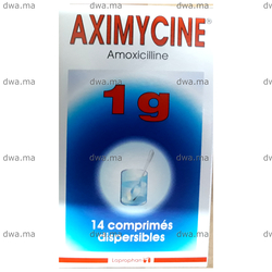medicament AXIMYCINE1GBoîte de 14 maroc