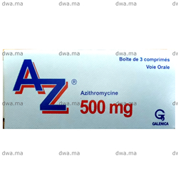 medicament AZ500 MGBoîte de 3 maroc