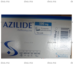 medicament AZILIDE500 MGBoîte de 3 maroc