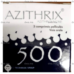medicament AZITHRIX500 MGBoîte de 3 maroc