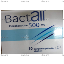 medicament BACTALL500 MGBoîte de 10 maroc