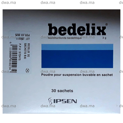 medicament BEDELIX3 GBoîte de 30 Sachets maroc