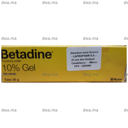 medicament BETADINE10 %Tube 30 g maroc