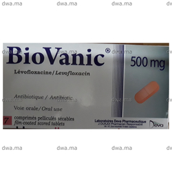 medicament BIOVANIC500 MGBoite de 7 maroc