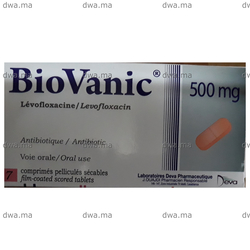 medicament BIOVANIC500 MGBoite de 7 maroc