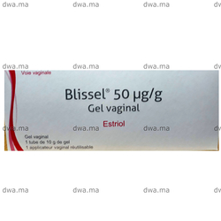 medicament BLISSEL50 µG/GTube de 10G de gel mucoadhésif vaginal à base d'estriol dosé à 50 µG/G maroc