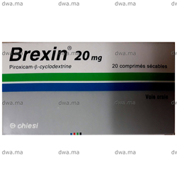 medicament BREXIN20 MGBoîte de 20 maroc