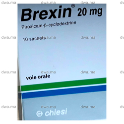medicament BREXIN20 MGBoîte de 10 maroc