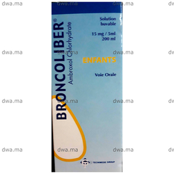 medicament BRONCOLIBER15 MG / 5 MLFlacon de 200 ml maroc