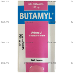 medicament BUTAMYLFlacon 200 Doses maroc