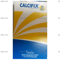 medicament CALCIFIX D3 500mg /400 UIBoîte de 30 comprimés à croquer ou à sucer maroc